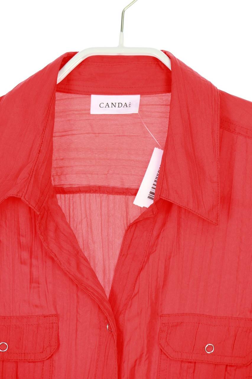 Carou CANDA By C&A Bluse Mit 3/4-Ärmel Mit Aufgesetzten Taschen