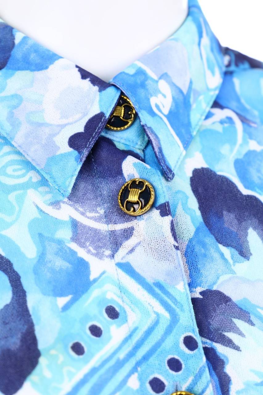 Carou CANDA By C&A Print-Hemd-Bluse Mit Kurzem Ärmel