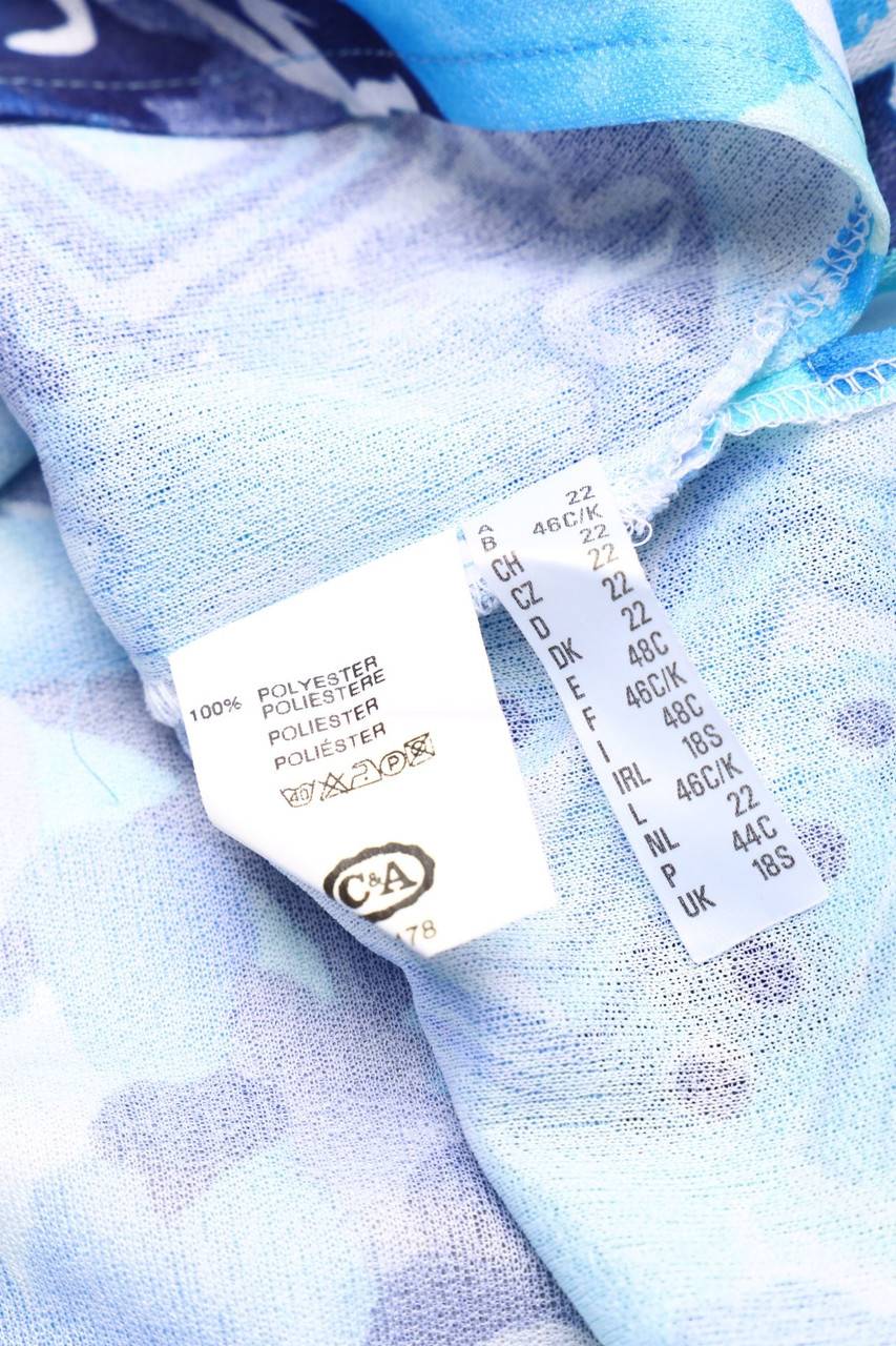 Carou CANDA By C&A Print-Hemd-Bluse Mit Kurzem Ärmel