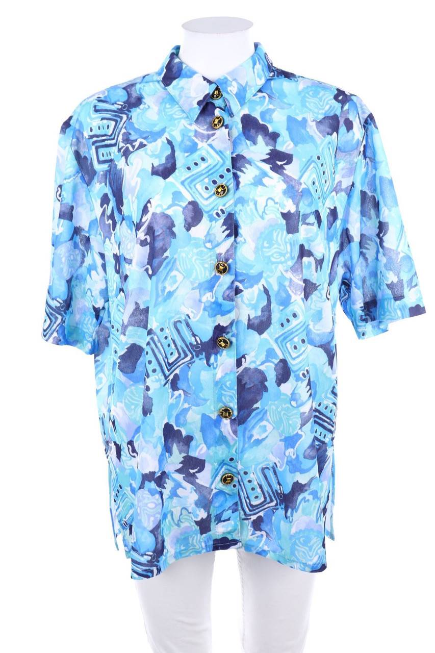 Carou CANDA by C&A Print-Hemd-Bluse mit kurzem Ärmel