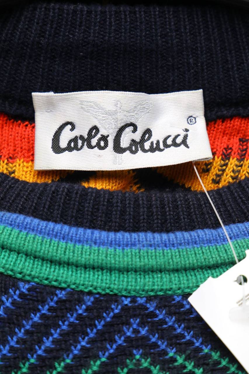 Carou CARLO COLUCCI Pullover Mit Geometrischem Muster