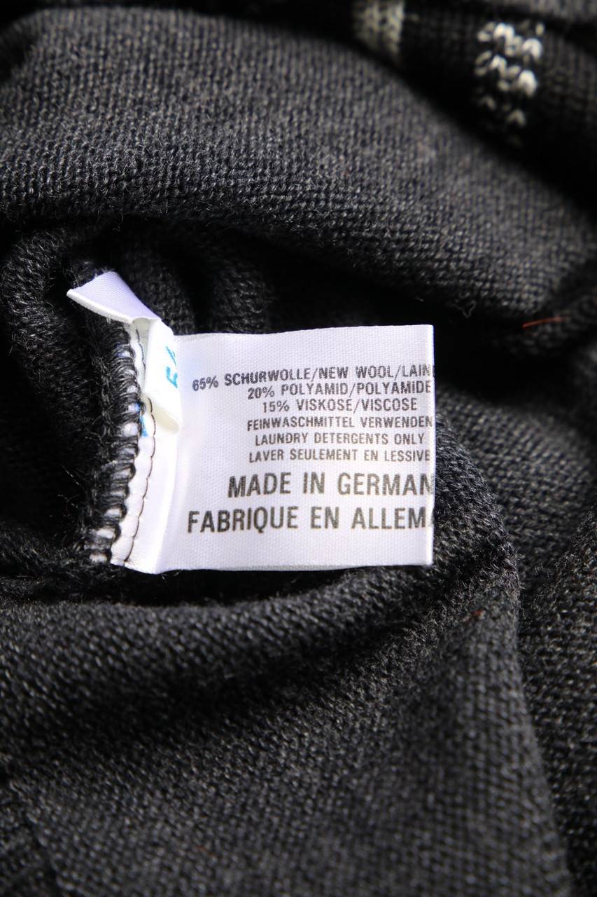 Carou CARLO COLUCCI Rundhals-Pullover Aus Schurwoll-Mix