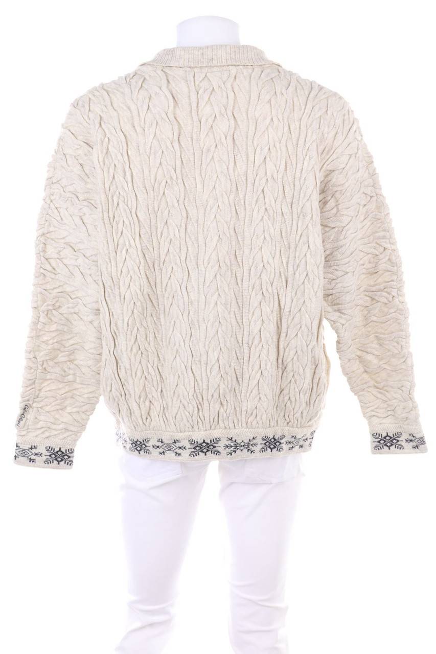 Carou CARLO COLUCCI Troyer-Pullover Aus Schurwoll-Mix