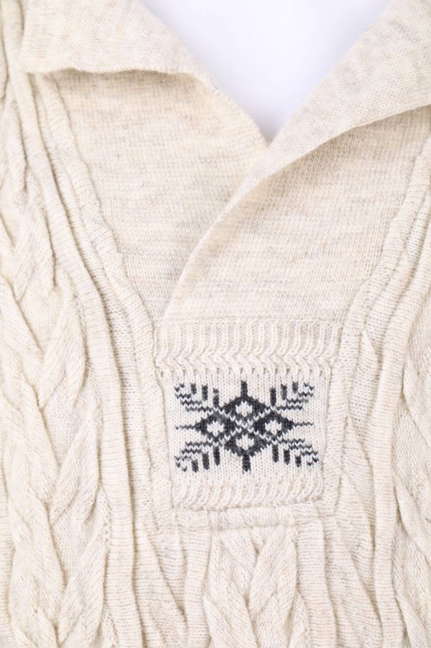 Carou CARLO COLUCCI Troyer-Pullover Aus Schurwoll-Mix