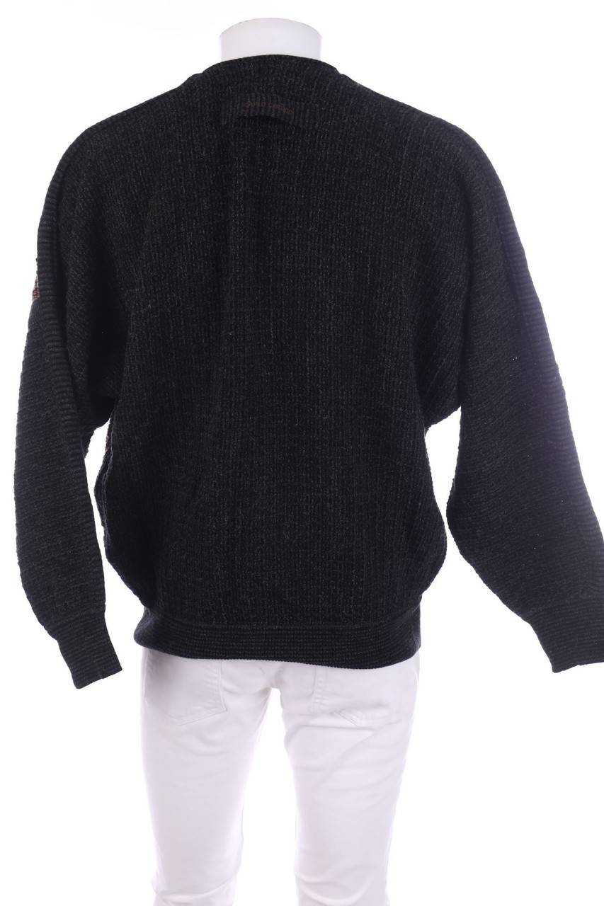 Carou CARLO COLUCCI Vintage-Cardigan Aus Schurwoll-Mix