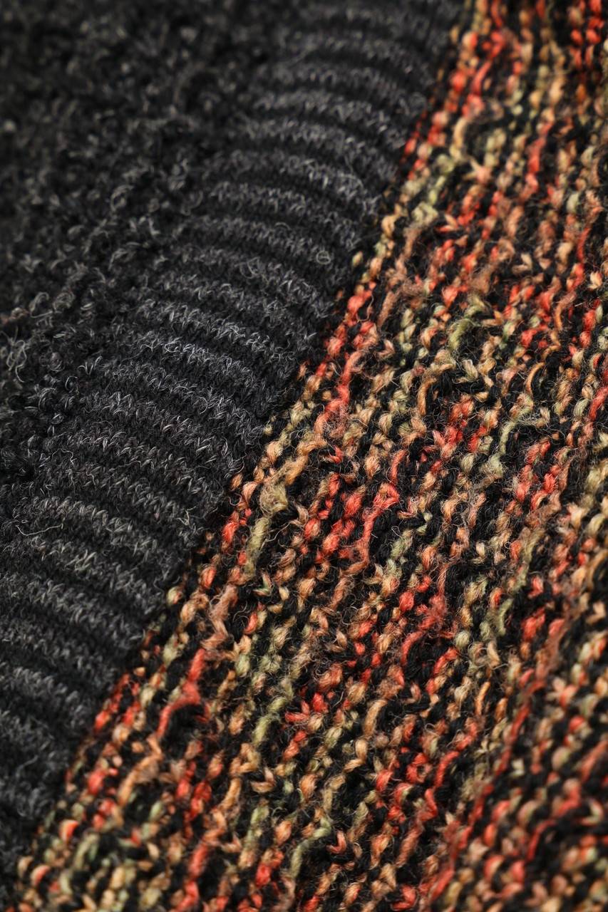 Carou CARLO COLUCCI Vintage-Cardigan Aus Schurwoll-Mix