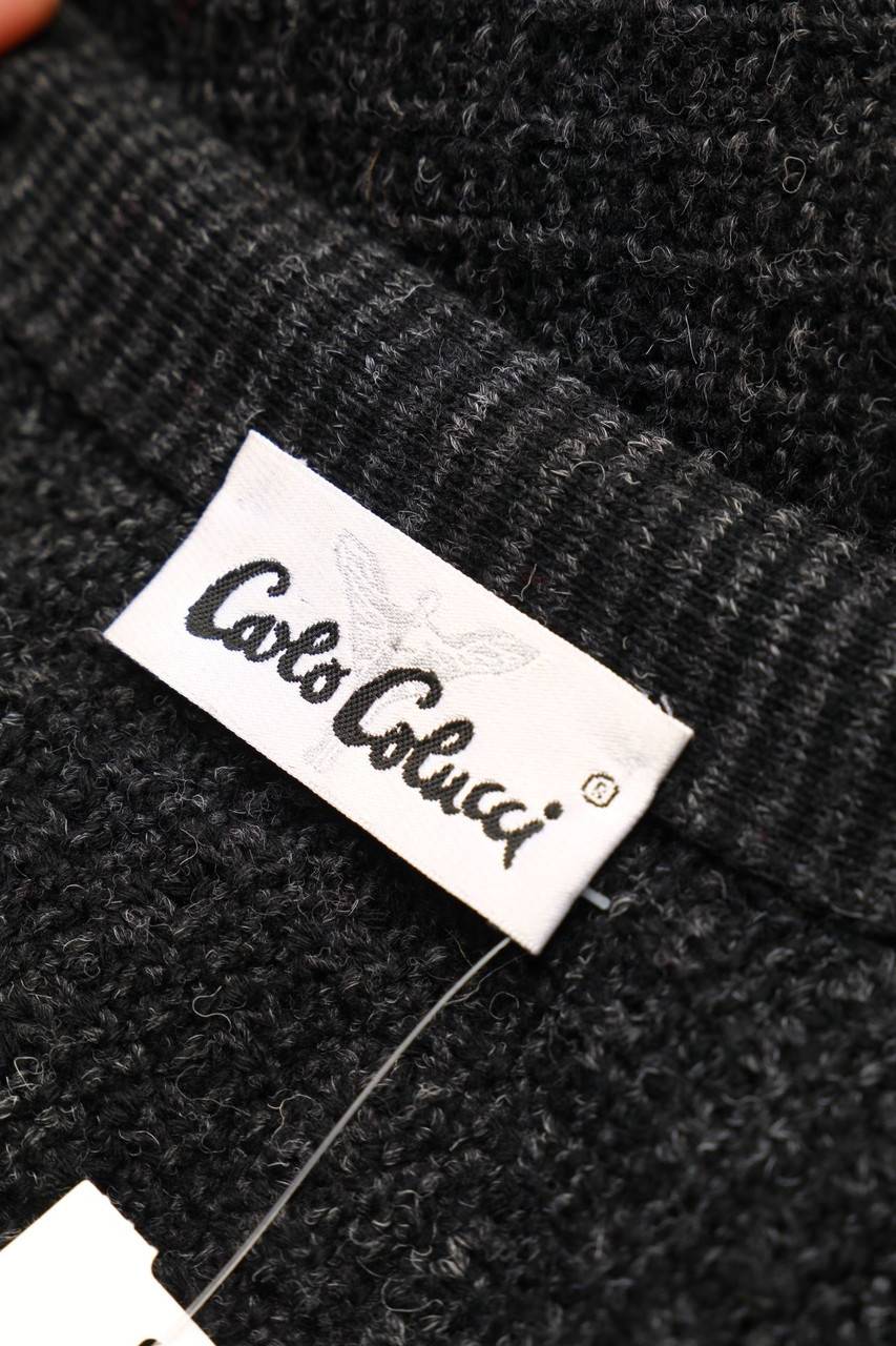 Carou CARLO COLUCCI Vintage-Cardigan Aus Schurwoll-Mix