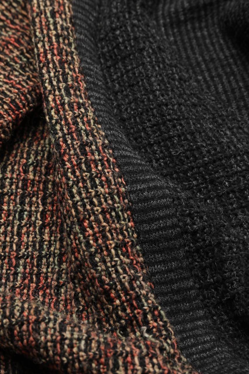 Carou CARLO COLUCCI Vintage-Pullover Aus Schurwoll-Mix