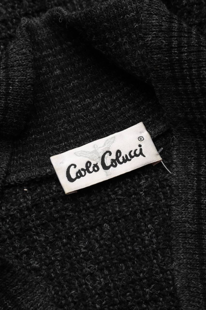 Carou CARLO COLUCCI Vintage-Pullover Aus Schurwoll-Mix
