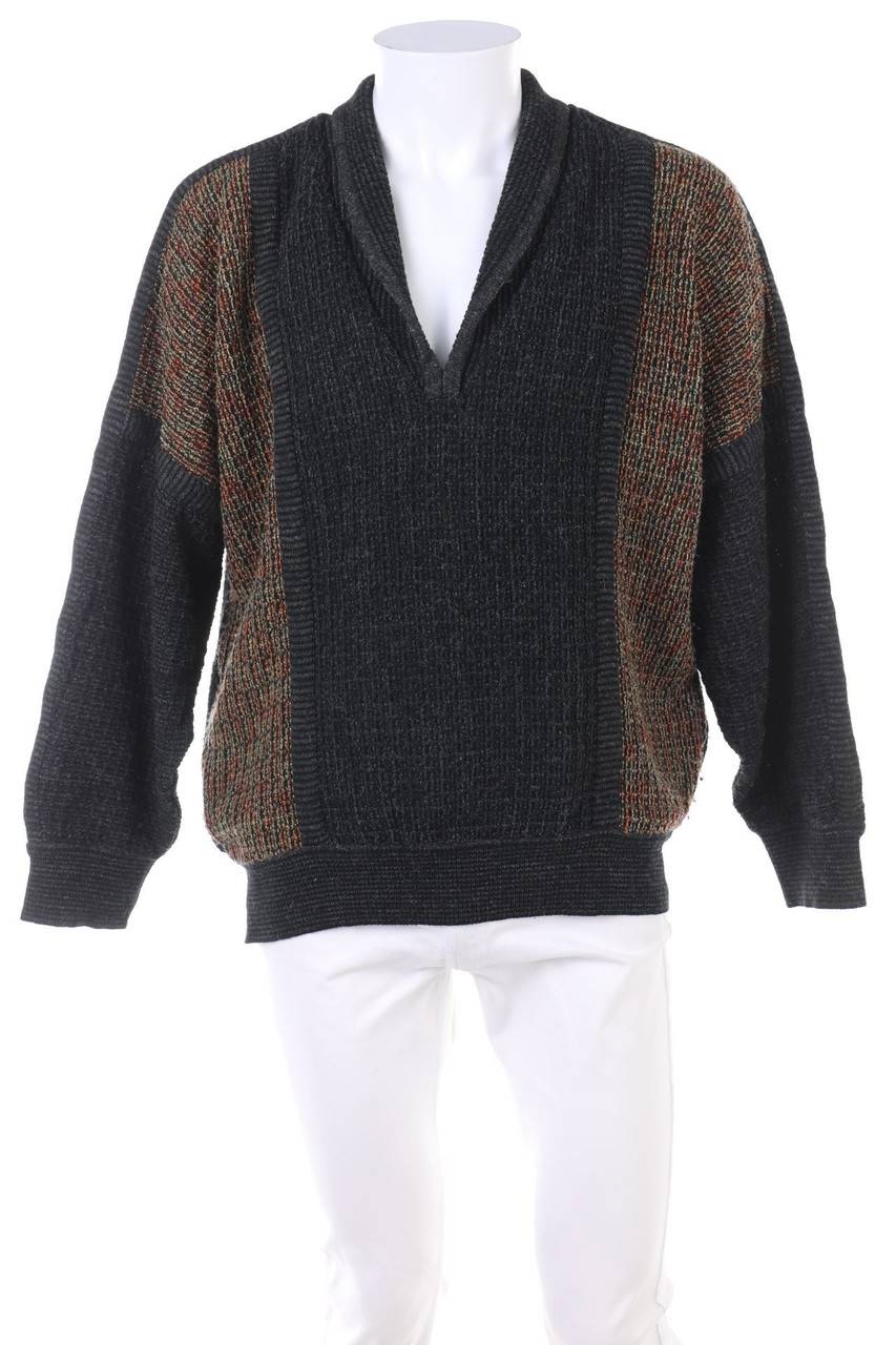 Carou CARLO COLUCCI Vintage-Pullover aus Schurwoll-Mix