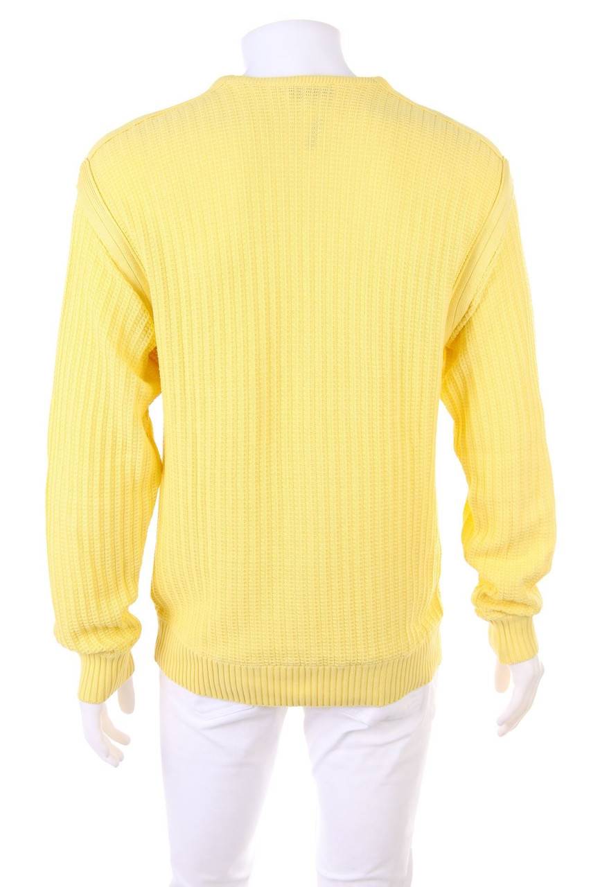 Carou CARLO COLUCCI Vintage-V-Neck-Pullover Aus Baumwoll-Mix