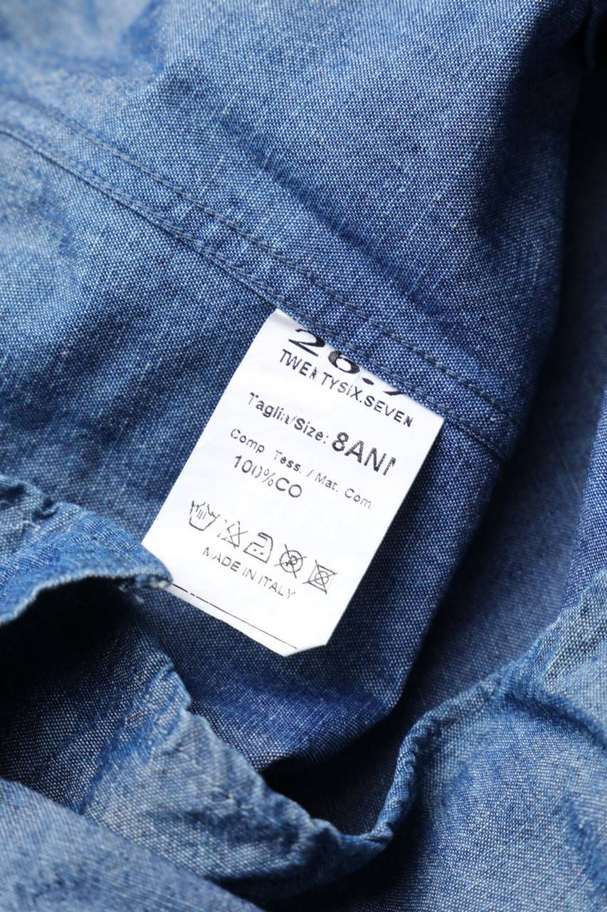 Carou 26.7 TWENTYSIXSEVEN Hemd In Denim-Optik
