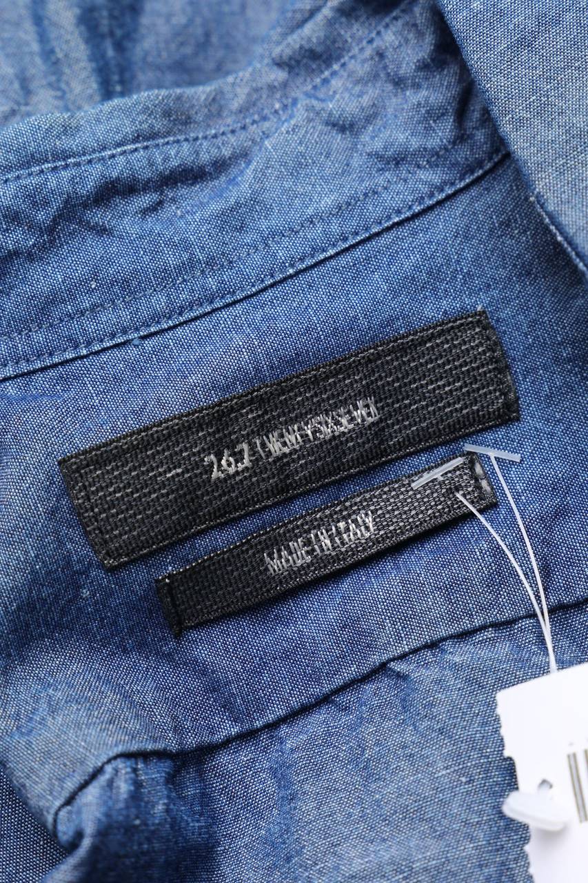 Carou 26.7 TWENTYSIXSEVEN Hemd In Denim-Optik