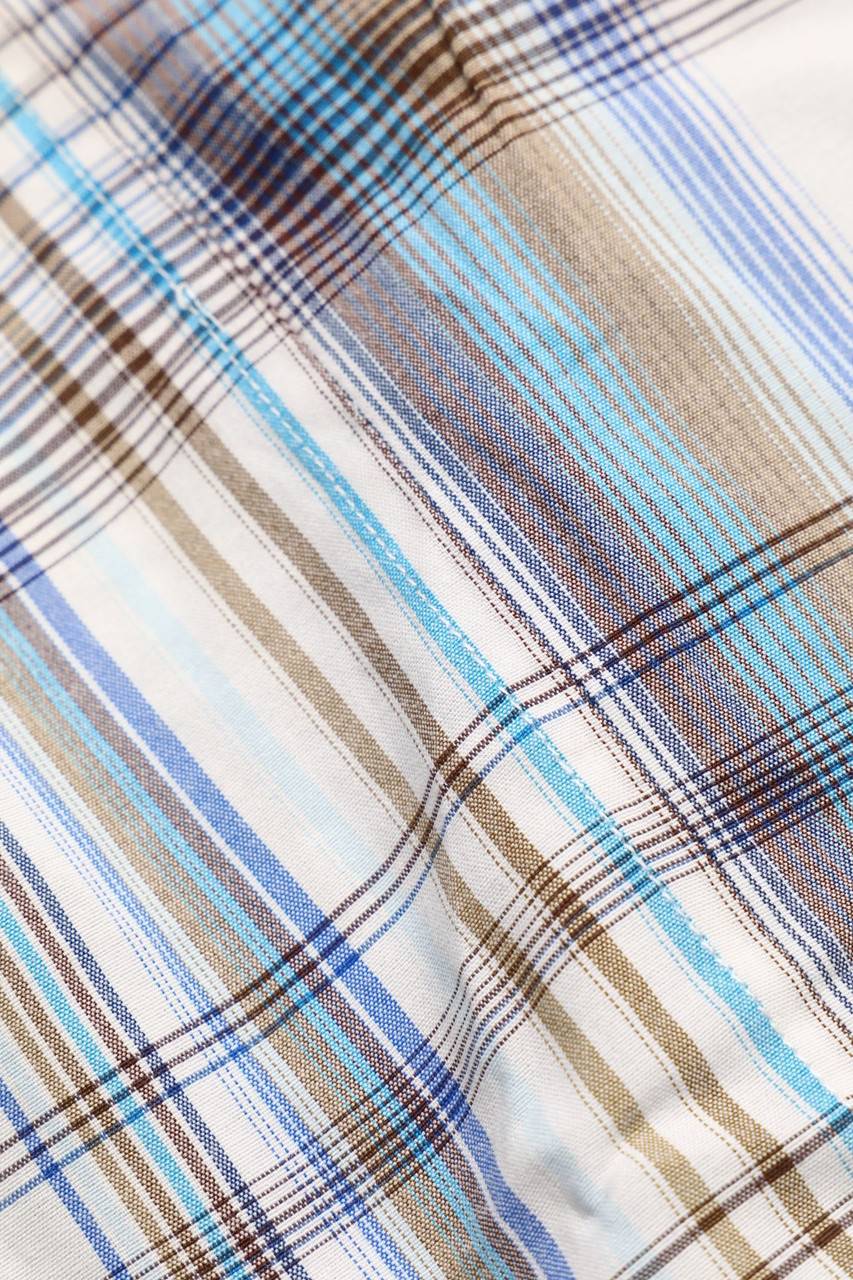 Carou ACCANTO Kurzarm-Hemd Mit Tartan-Muster