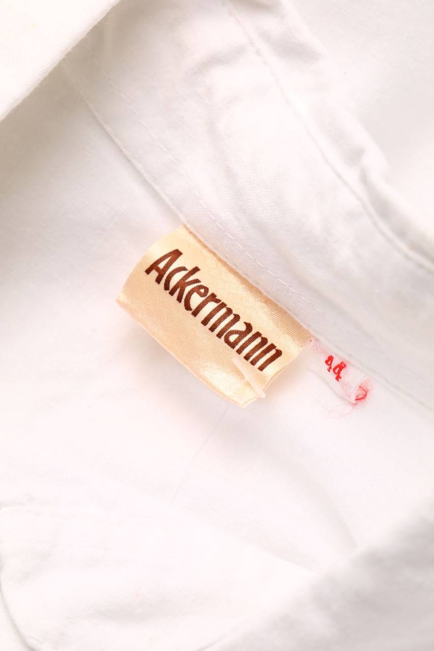 Carou Ackermann Hemd-Bluse Mit Stickereien