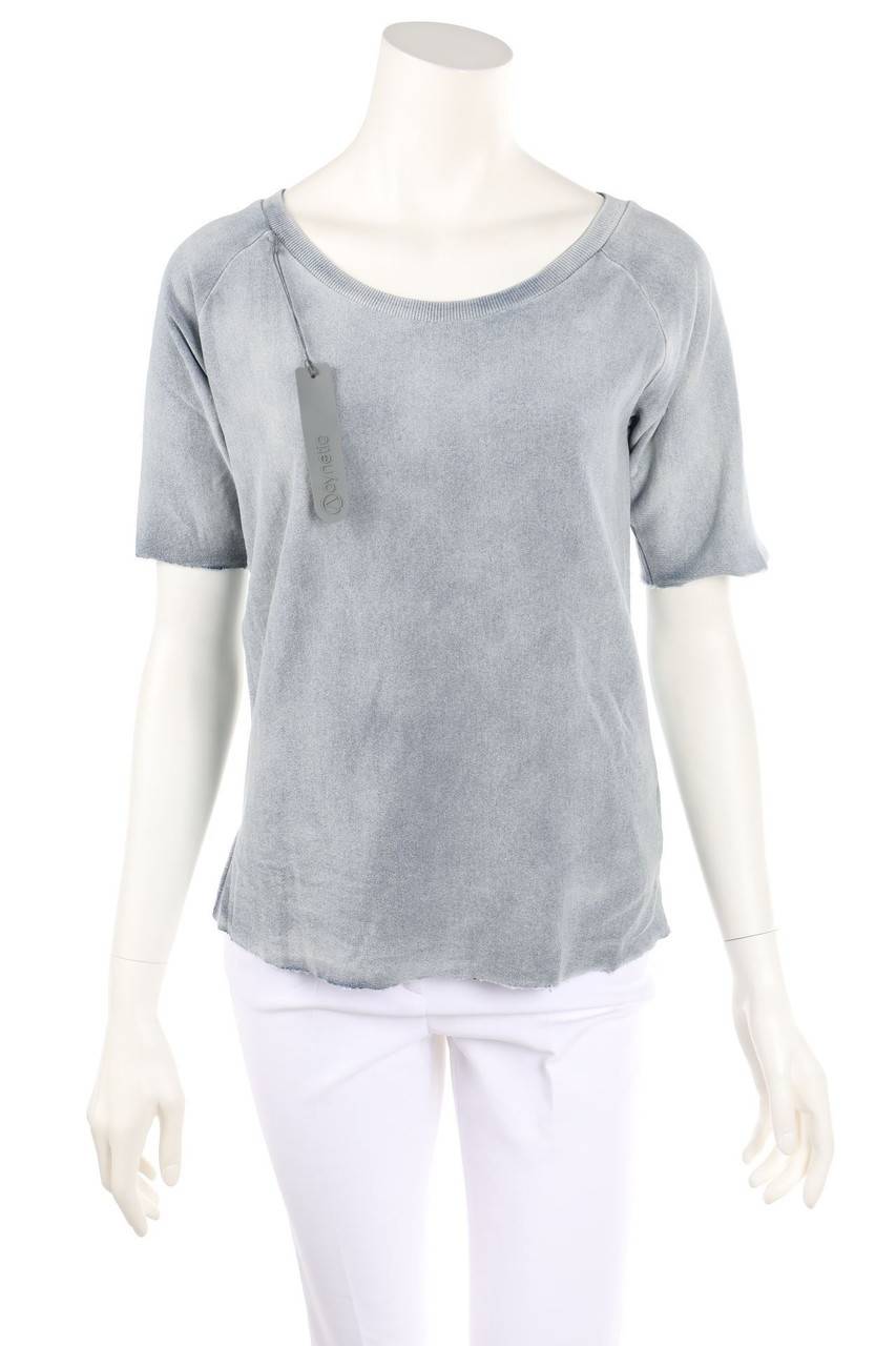 Carou acynetic Sweatshirt im Used Look