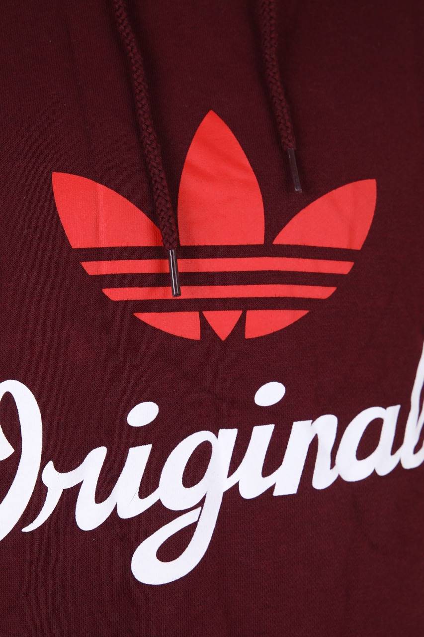 Carou Adidas Kapuzen-Pullover Mit Logo-Print