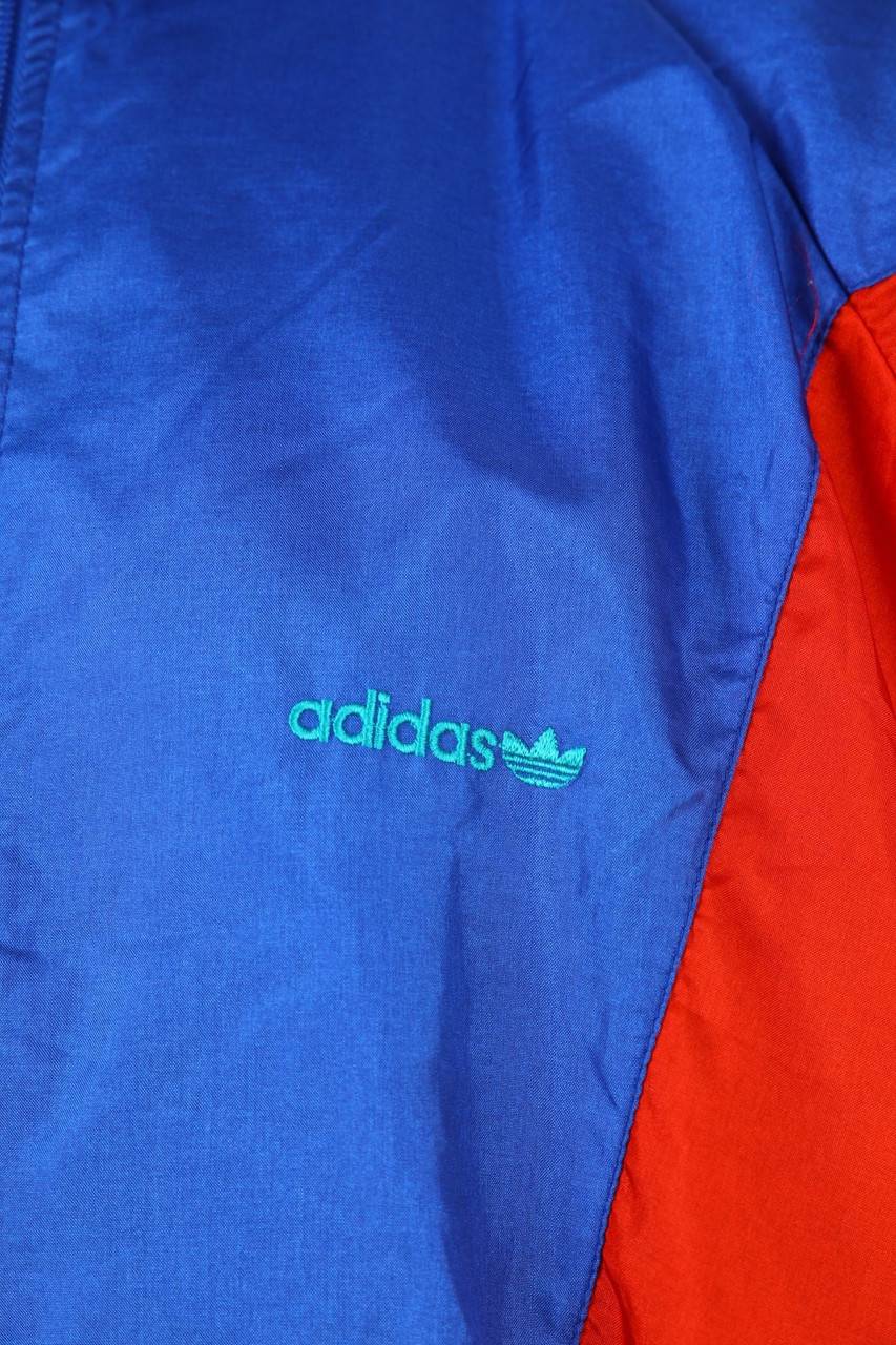 Carou Adidas Vintage-Sportjacke Mit Logo-Stickerei