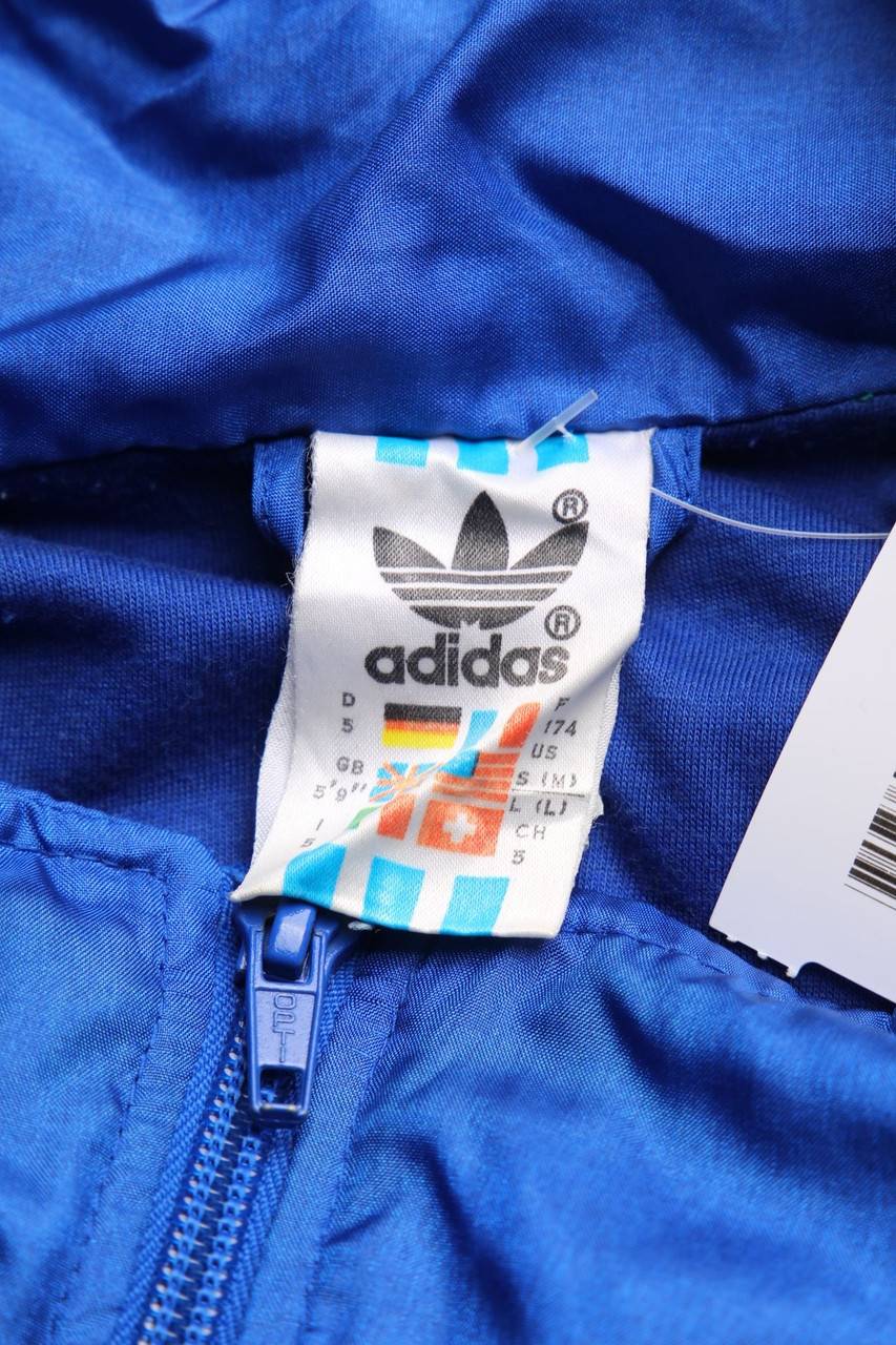 Carou Adidas Vintage-Sportjacke Mit Logo-Stickerei