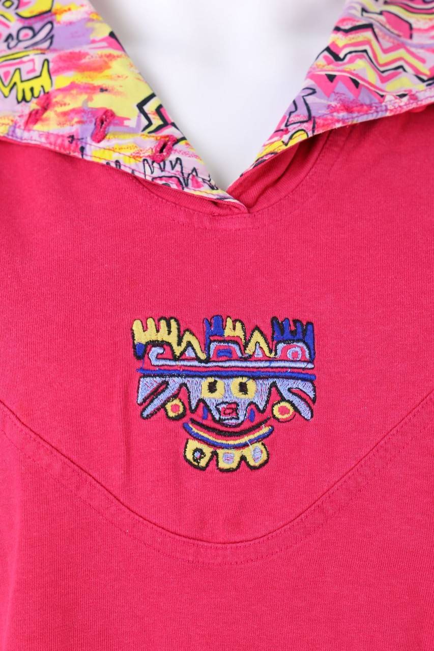 Carou Adidas Vintage-Sweatshirt Mit Ethno-Print