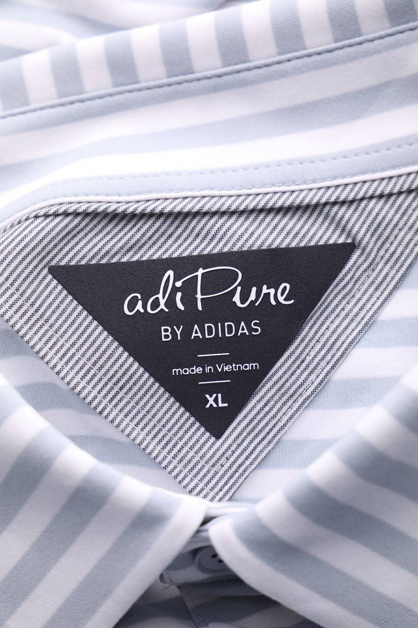 Carou AdiPURE BY ADIDAS Poloshirt Mit Streifen