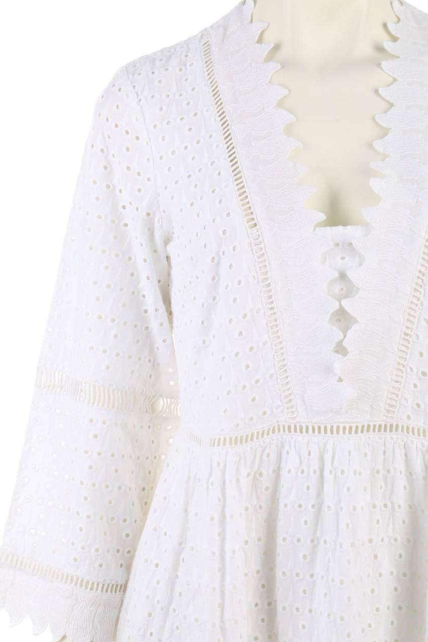 Carou ADOLFO DOMINGUEZ Boho-Kleid Aus Lochspitze