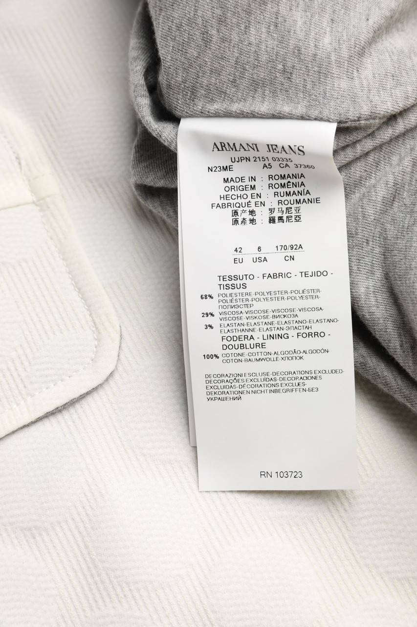 Carou AJ ARMANI JEANS Blazer-Jacke Mit Logo-Patch