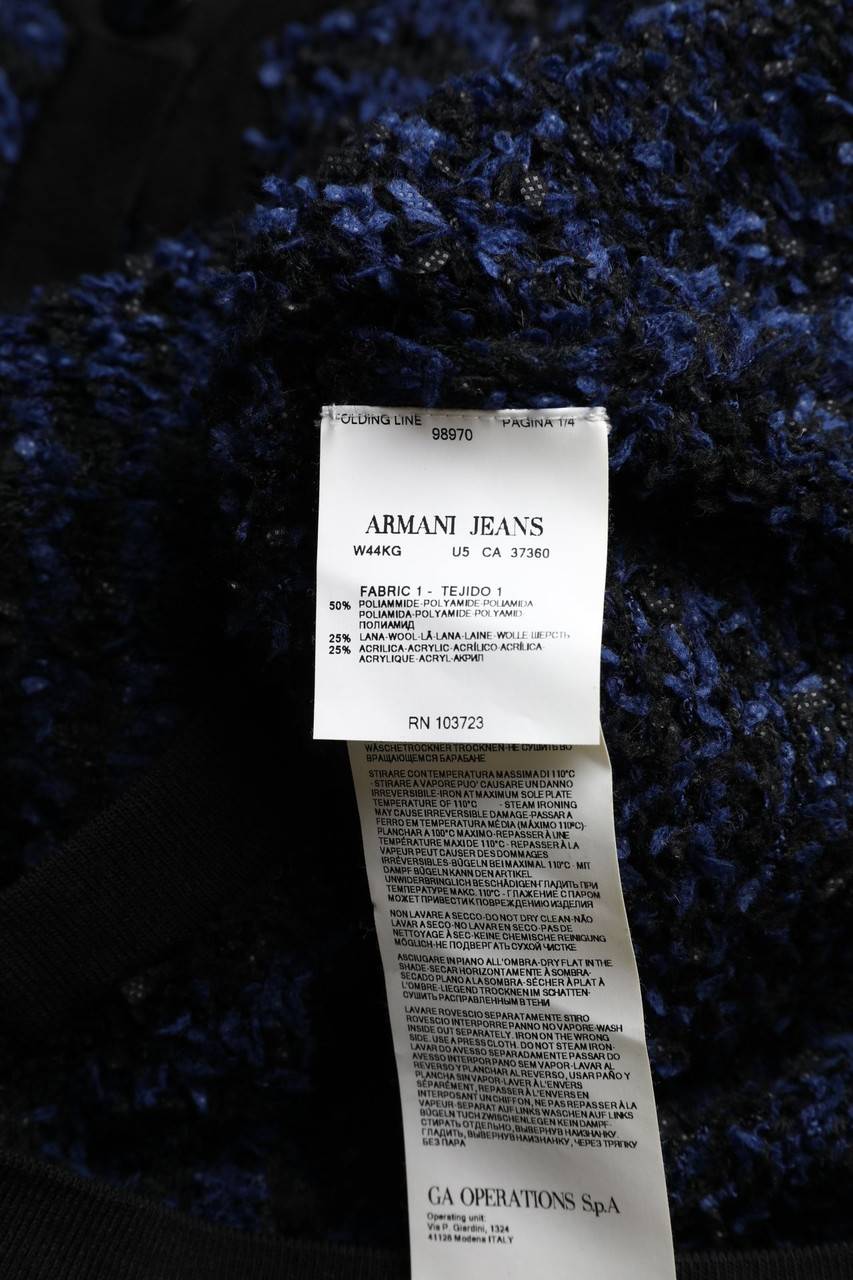 Carou AJ ARMANI JEANS Strick-Cardigan Mit Wolle