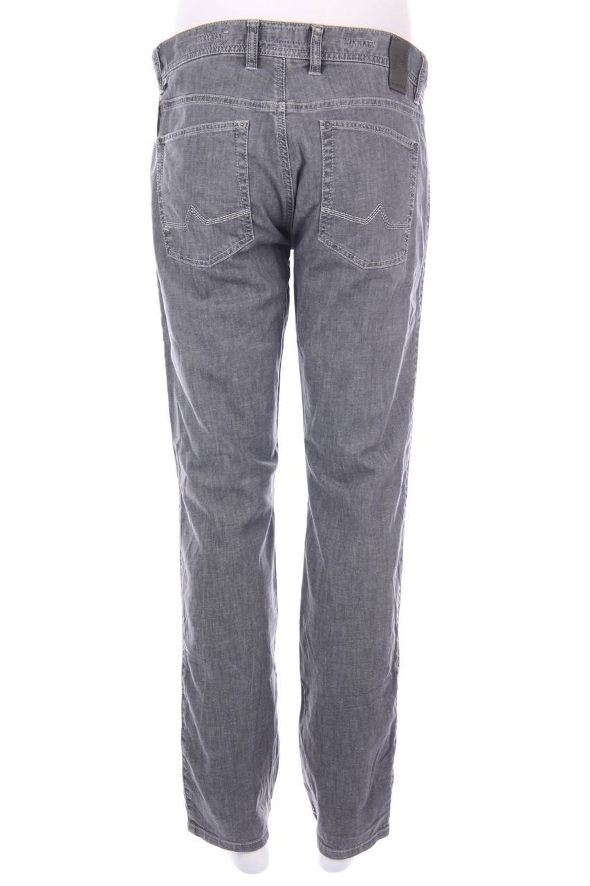 Carou ALBERTO Straight Cut Jeans Mit Logo-Patch