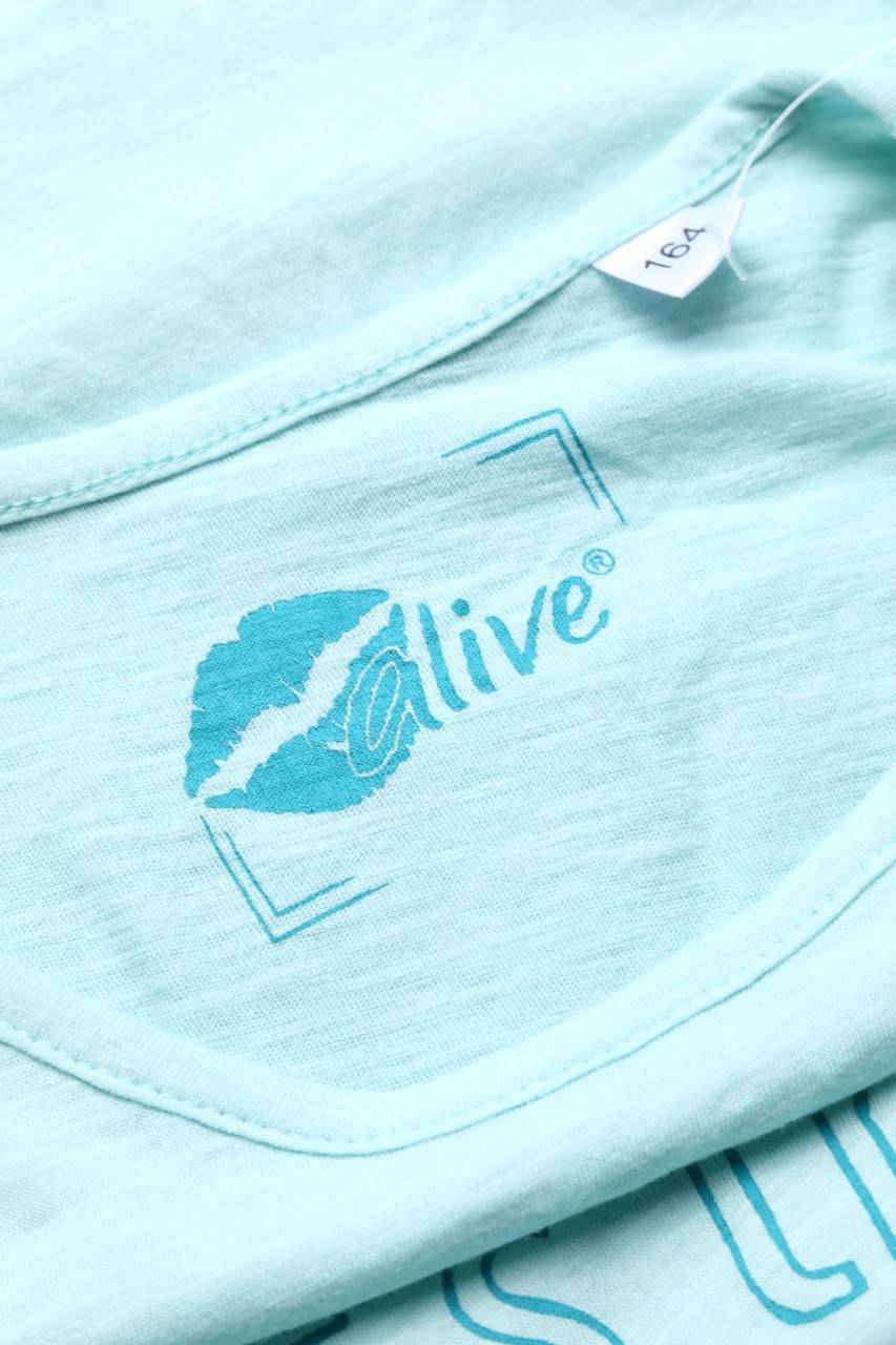 Carou Alive T-Shirt Mit Print