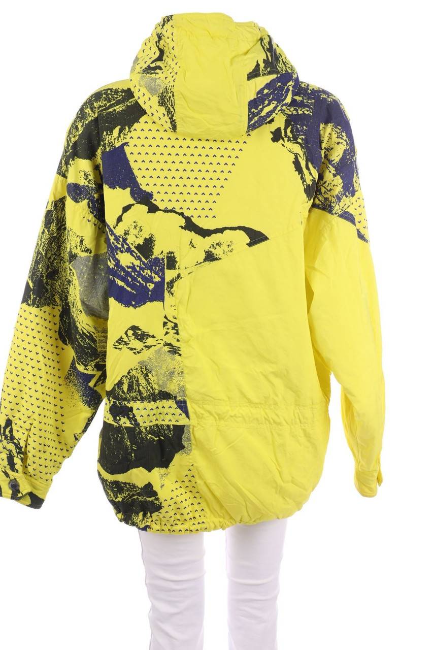 Carou ALLSPORT Vintage-wattierte Jacke Mit Print