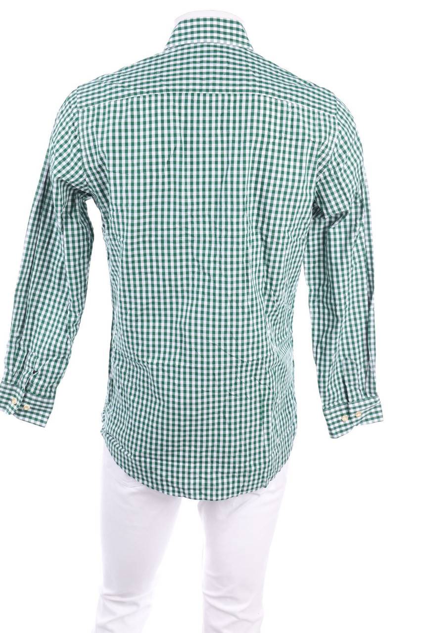 Carou Almsach Kariertes Hemd Mit Logo-Stickerei