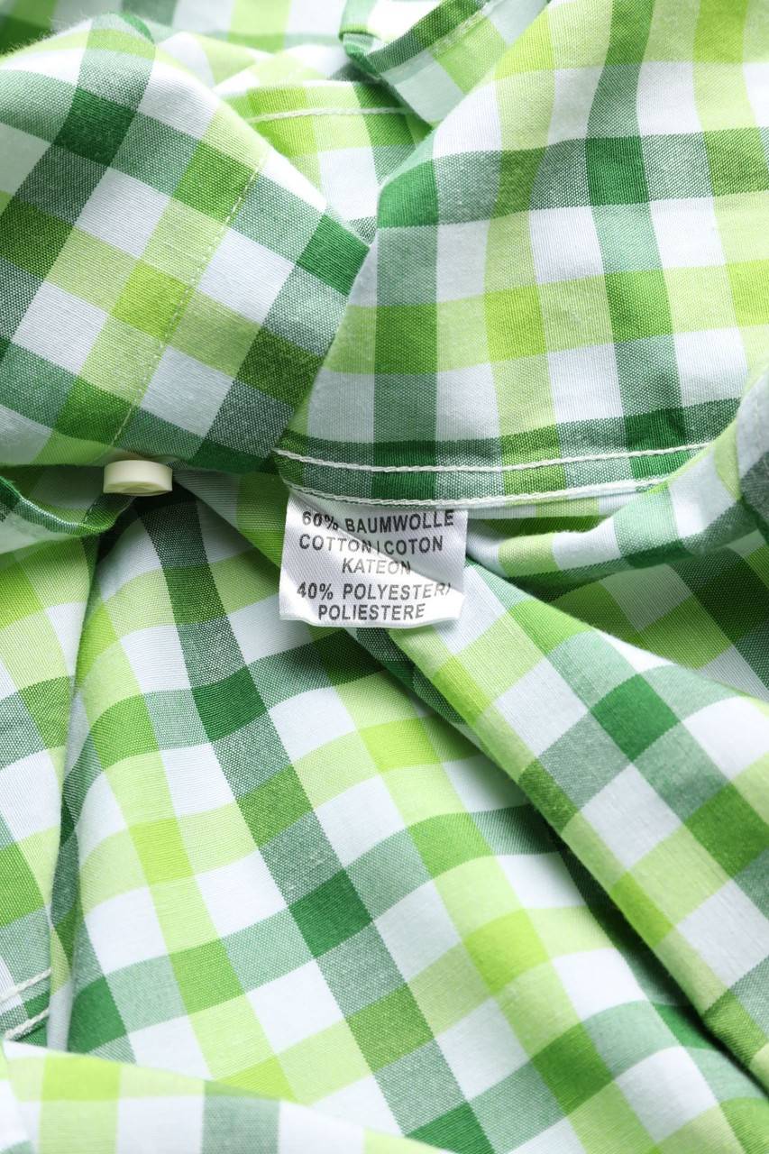 Carou Almsach Trachten-Hemd Mit Karo-Muster