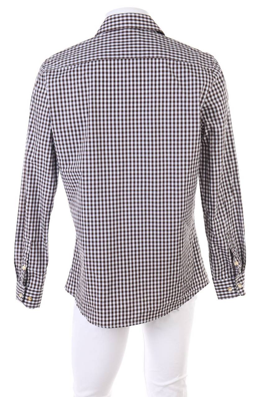 Carou Almsach Trachten-Hemd Mit Karo-Muster