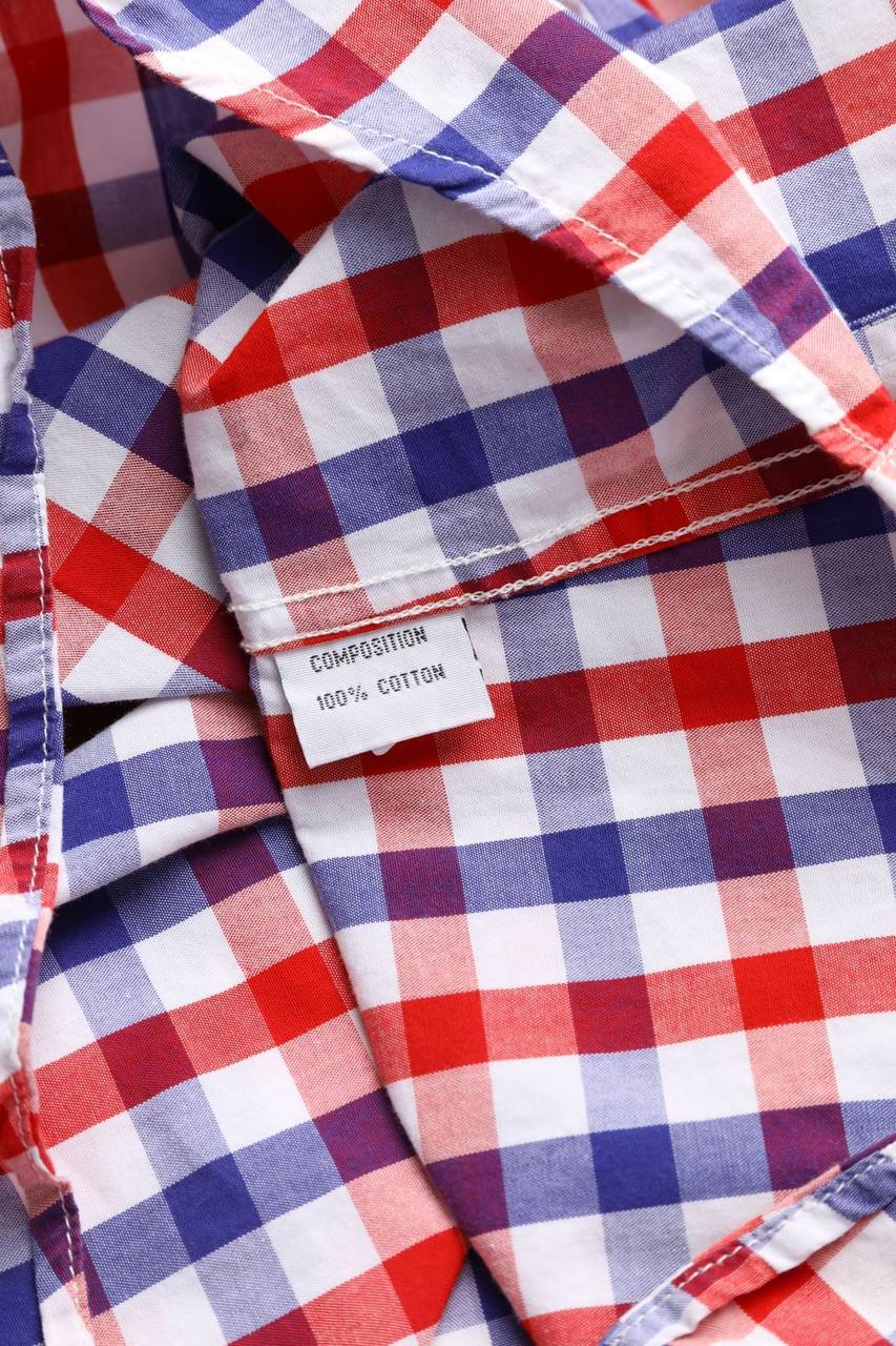 Carou Almsach Trachten-Hemd Mit Karo-Muster