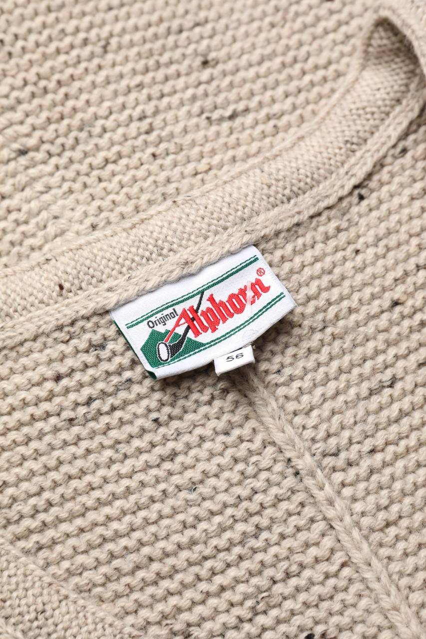 Carou Alphorn Trachten-Weste Aus Woll-Mix