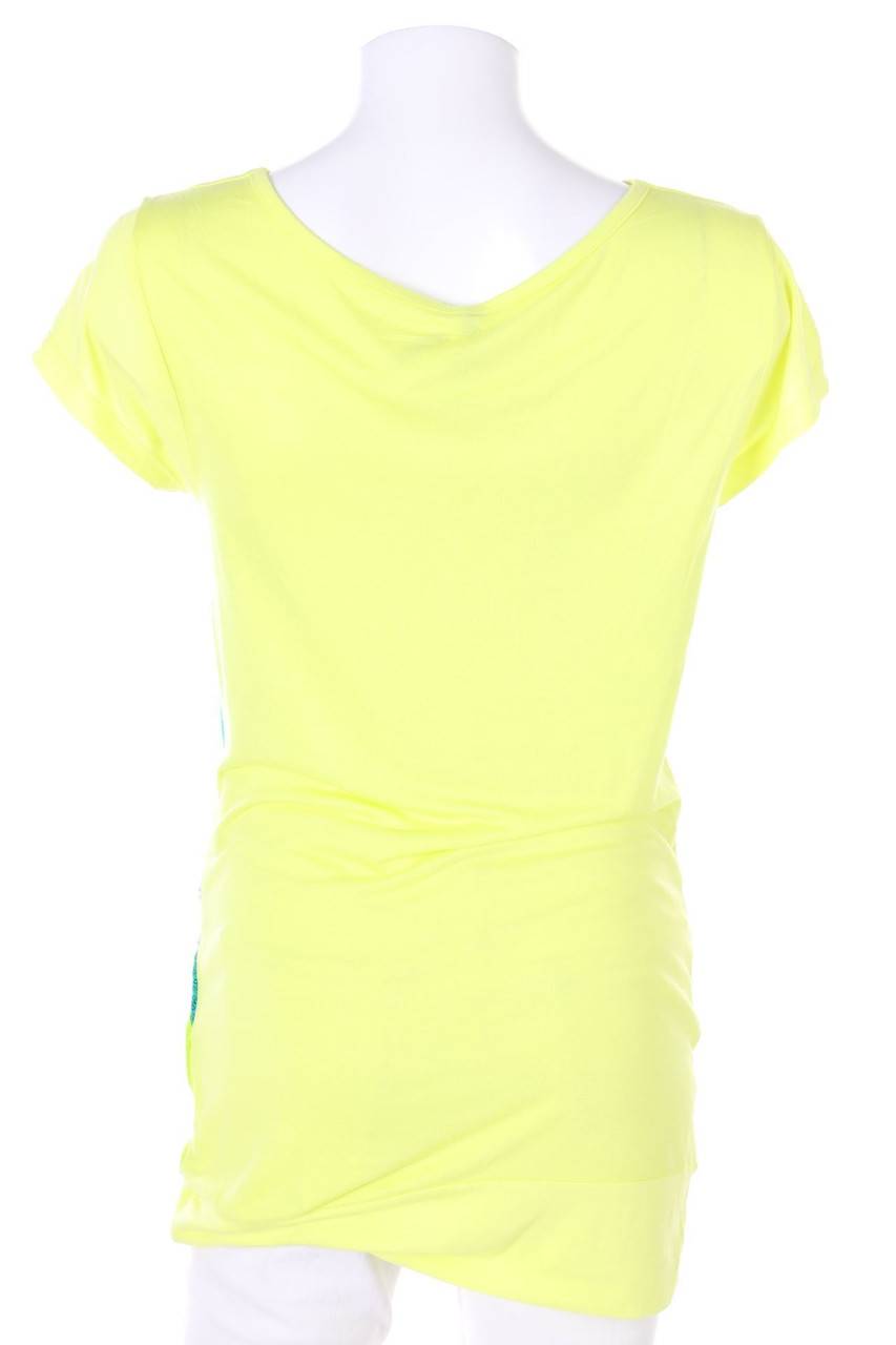 Carou AMISU Kurzarm-Shirt Mit Pailletten