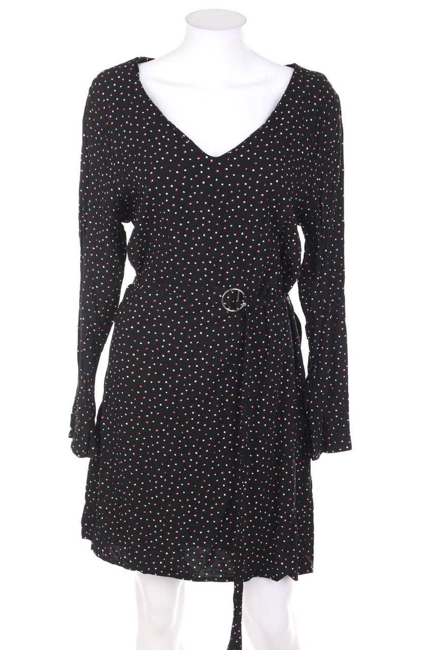 Carou AMISU Print-Kleid mit Gürtel