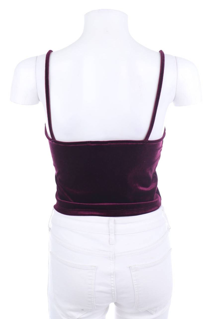 Carou AMISU Samt-Crop-Top