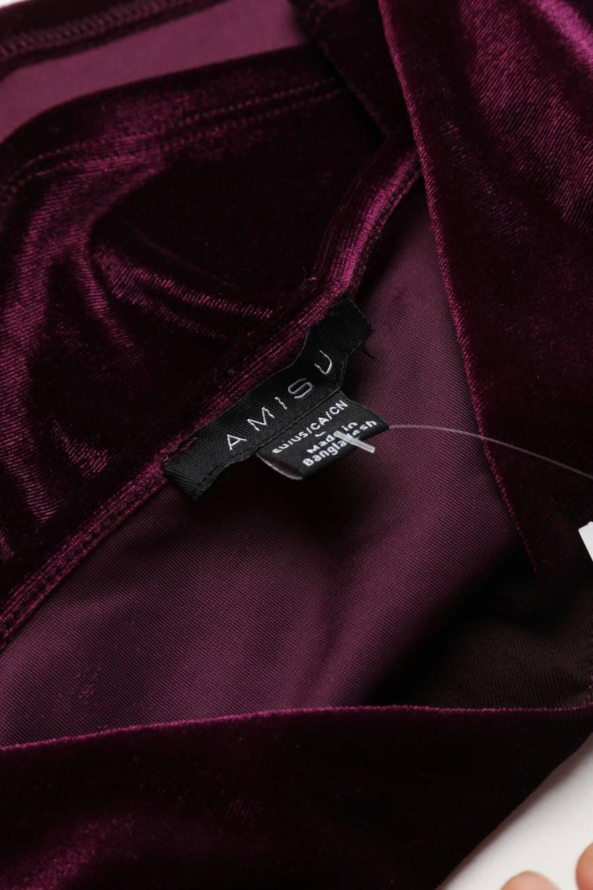 Carou AMISU Samt-Crop-Top