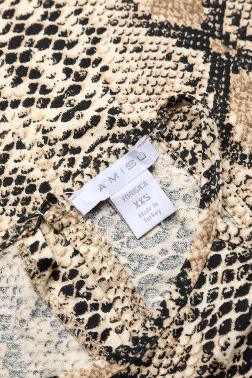 Carou AMISU Top Mit Animal-Print