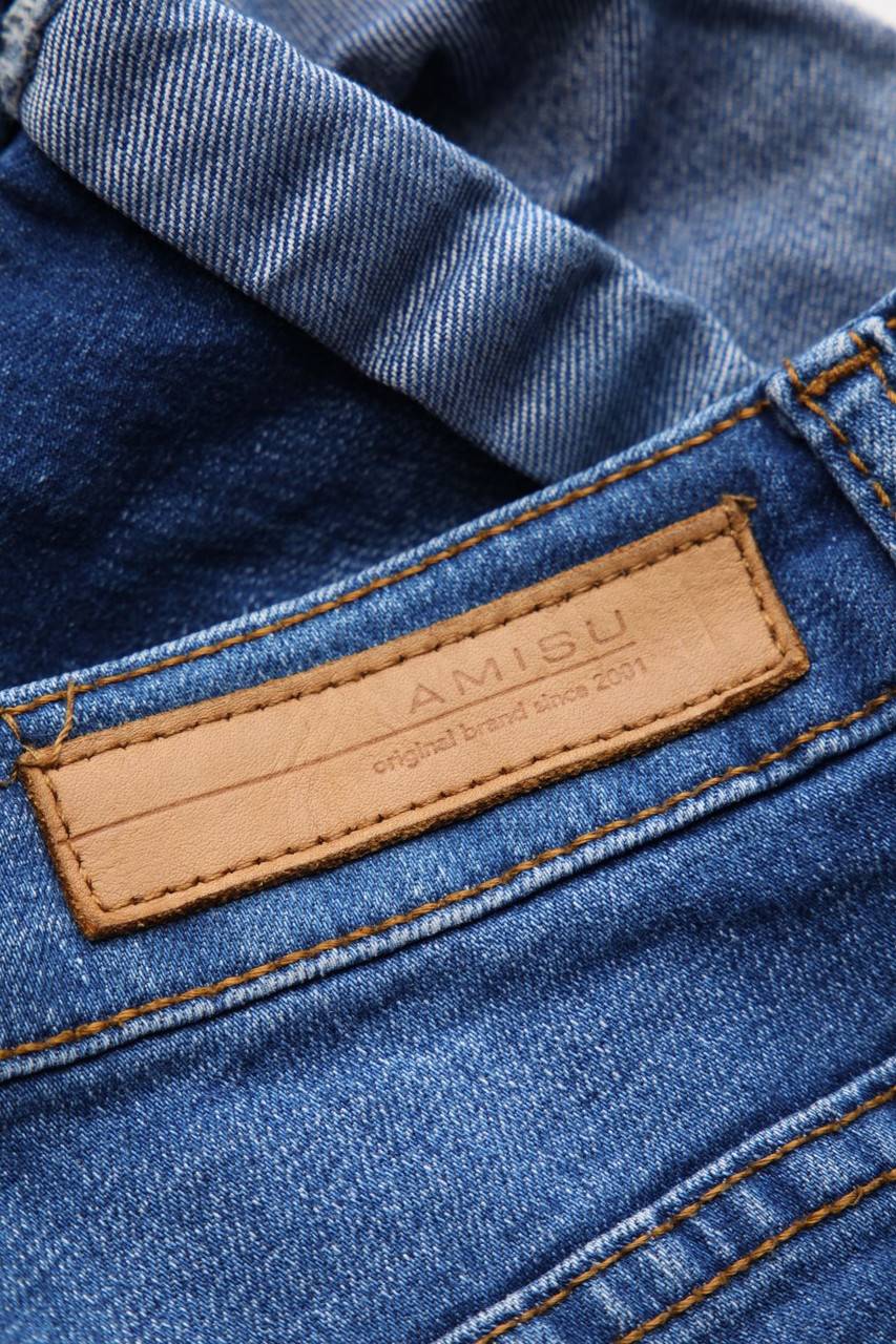 Carou AMISU Used Look Jeans-Shorts