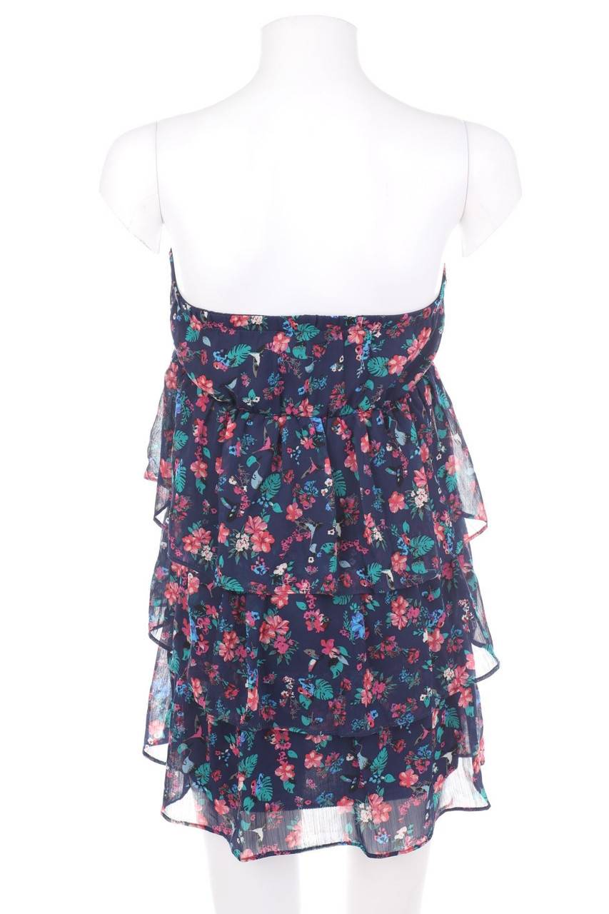 Carou AMISU Volants-Party-Kleid Mit Blumen-Print