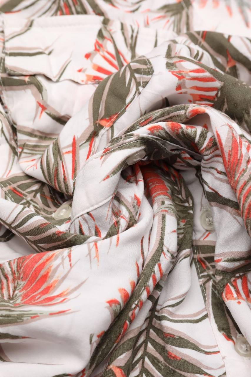 Carou Apricot Print-Blusentop