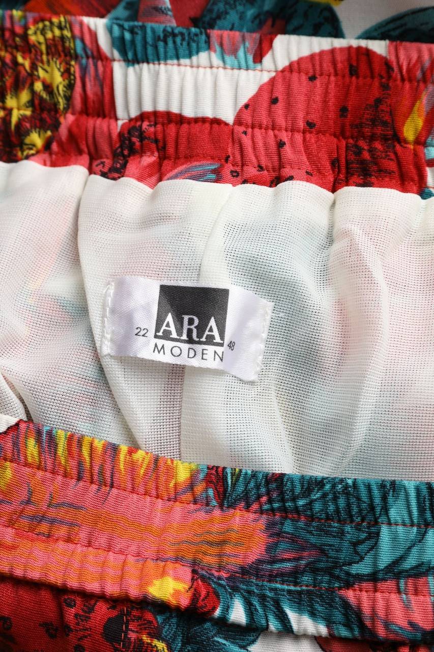 Carou ARA MODEN Vintage-Midirock Mit Blumen-Print