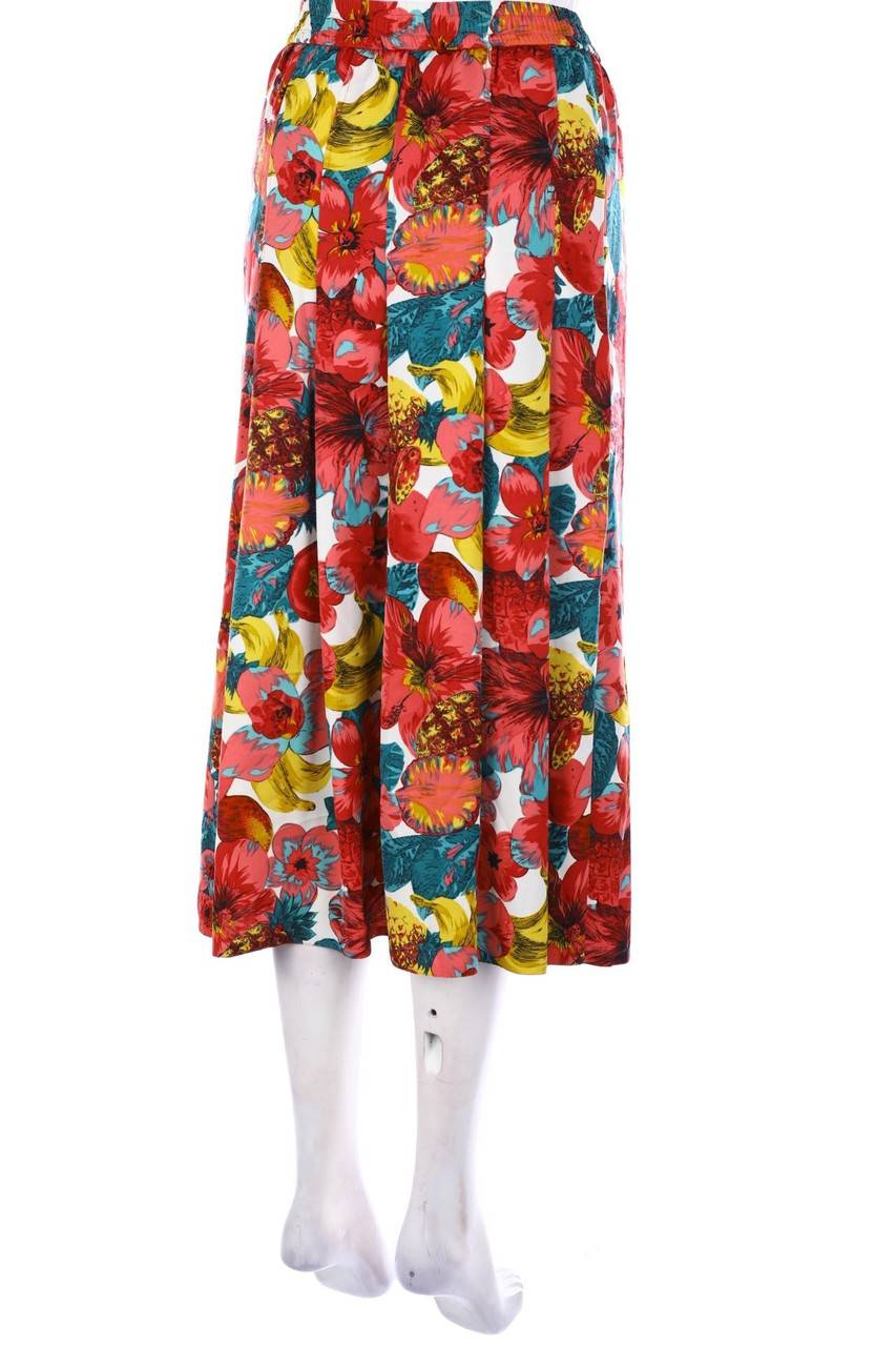 Carou ARA MODEN Vintage-Midirock mit Blumen-Print
