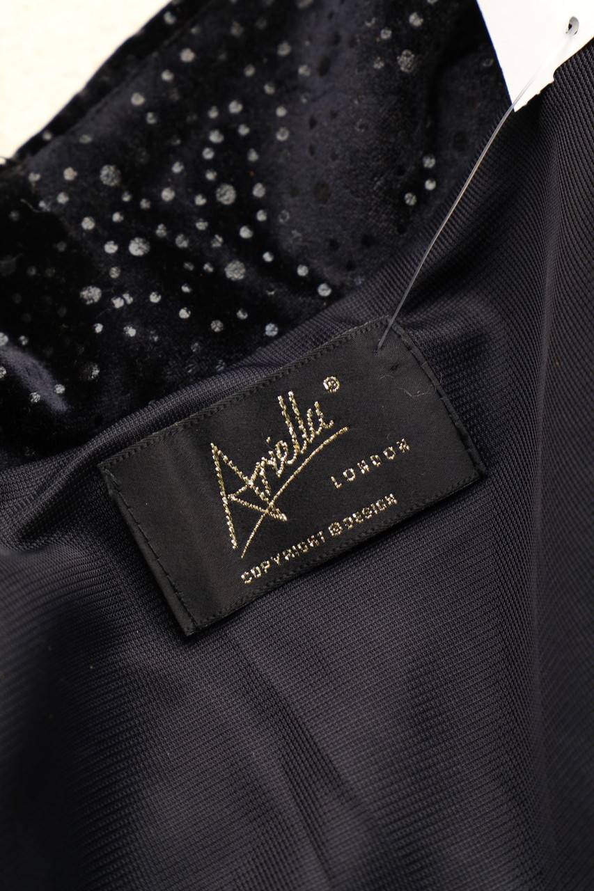 Carou Ariella LONDON Vintage-Samt-Bolero