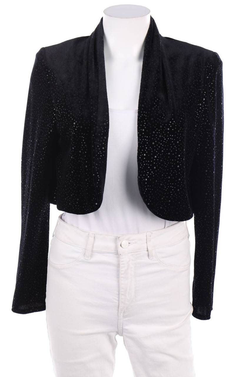 Carou Ariella LONDON Vintage-Samt-Bolero