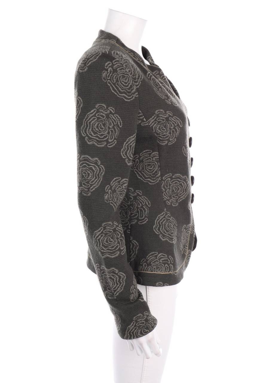 Carou ARMANI COLLEZIONI Strick-Blazer Aus Woll-Mix