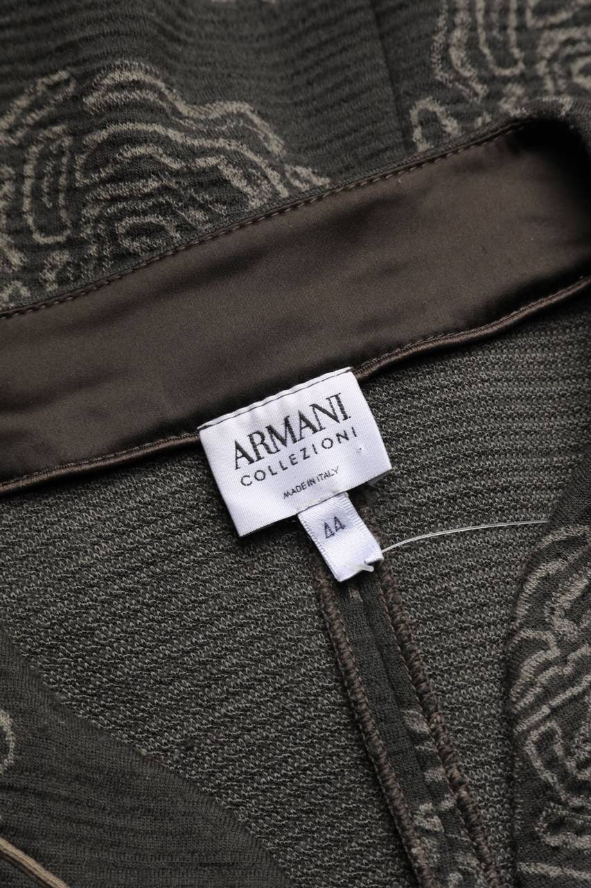 Carou ARMANI COLLEZIONI Strick-Blazer Aus Woll-Mix